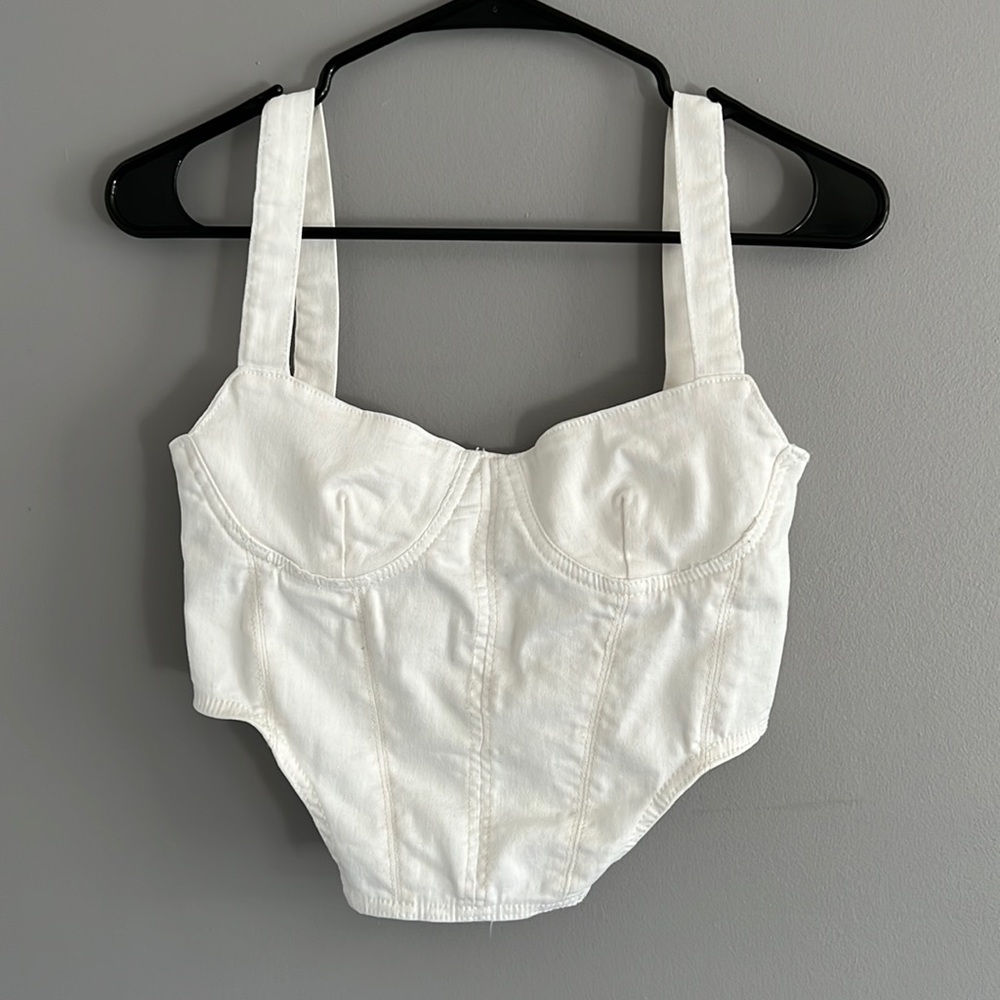 Zara corset top